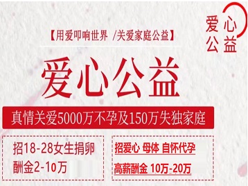 柳南捐卵助孕生子 爱心志愿者招募